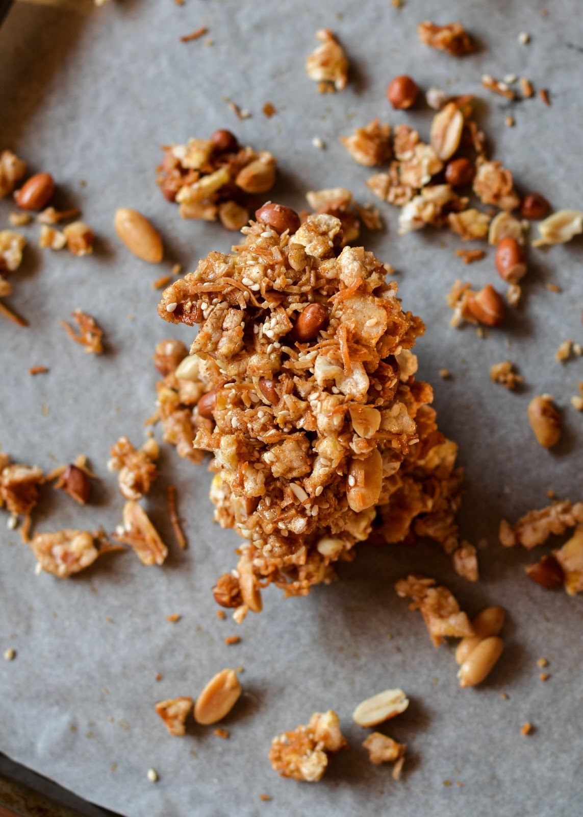 Meal times! // Coconut rice cake granola The moonblush Baker