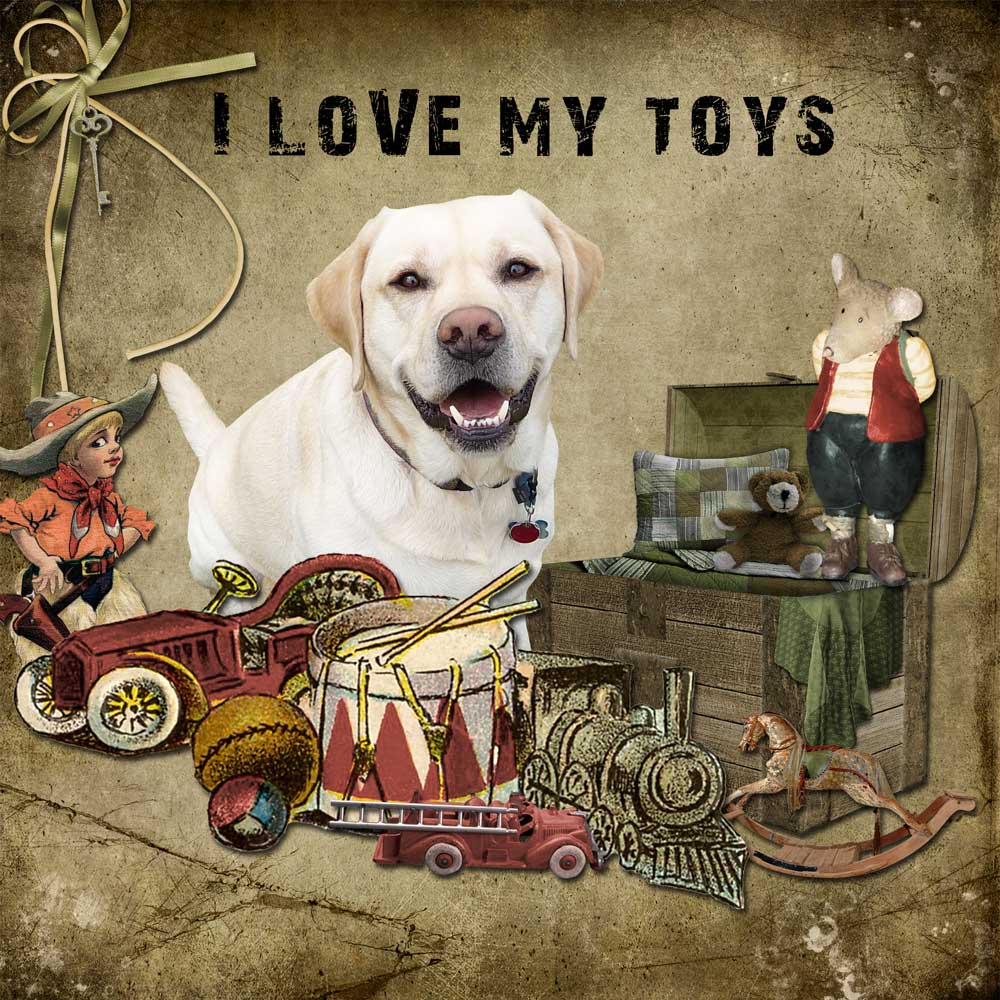 Cooper's Corner toys in the attic by star song studio