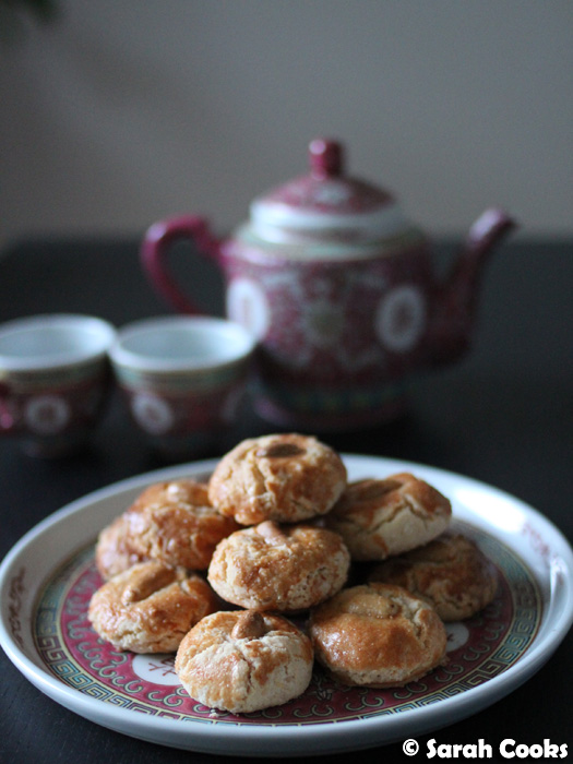 Sarah Cooks: Chinese New Year Peanut Cookies