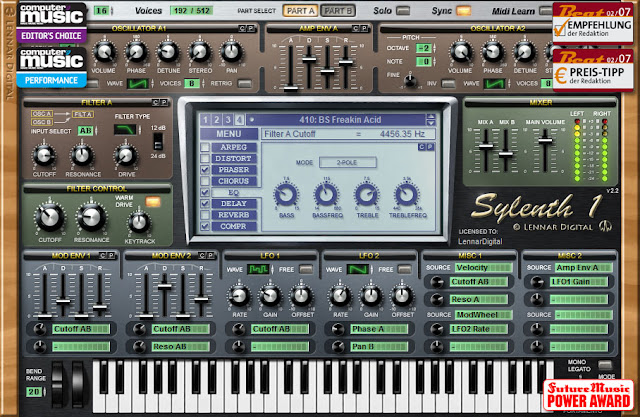Sylenth1 (VST Win/Mac, AU 32bit/64bit )+Full Crack
