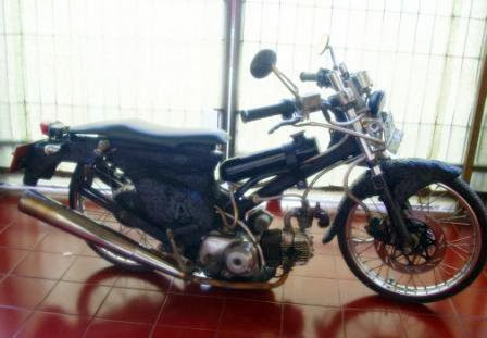 Gambar Modifikasi Motor Honda 70 Ceper Keren title=