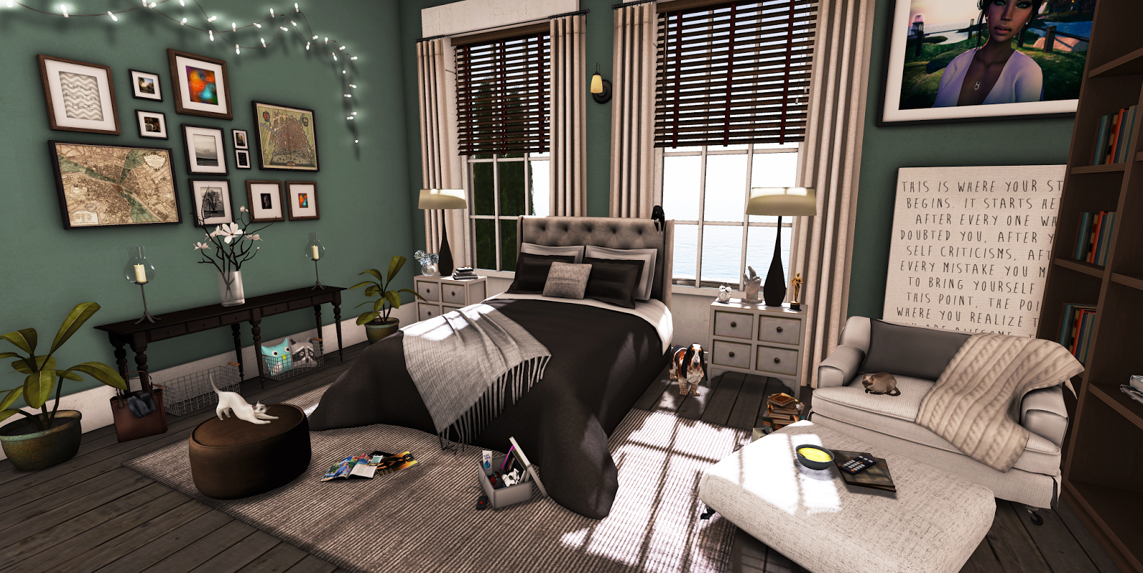 Haus of Peachie Fancy Bedroom