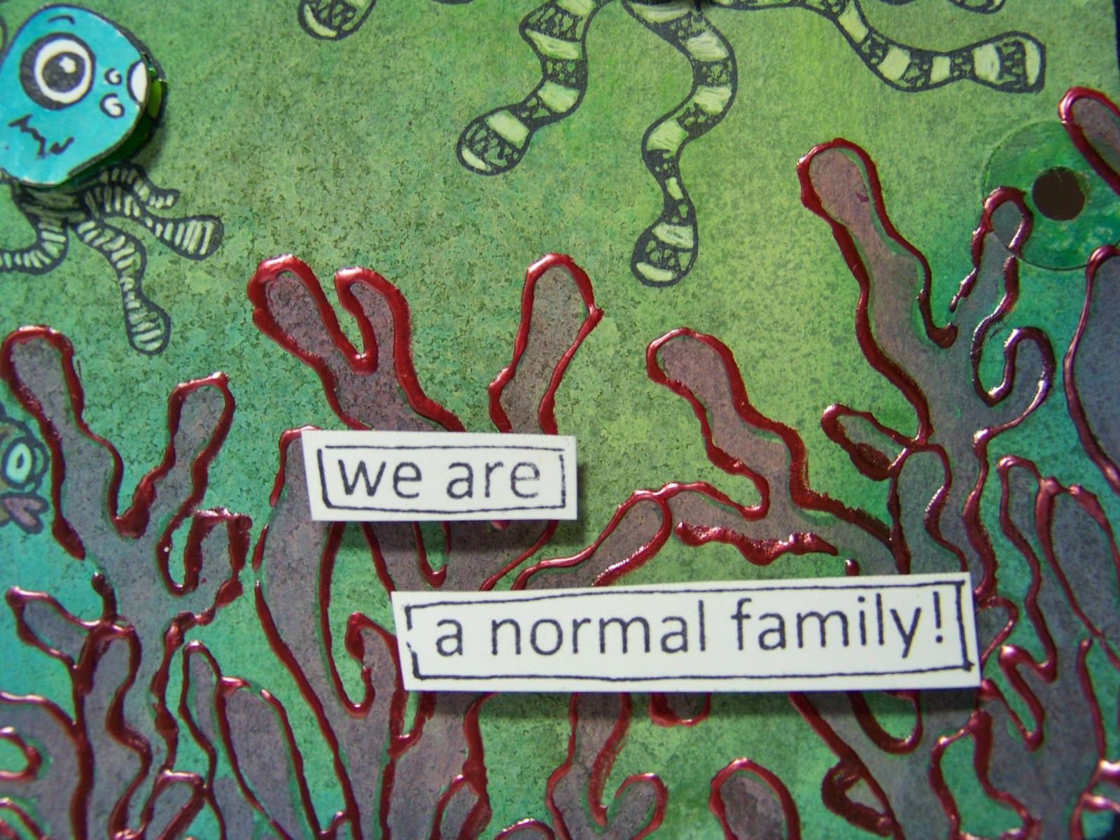 ellen vargo designs New Dylusions Day 3 White Linen Changes