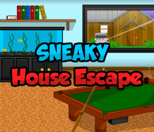 Juegos de escape Sneaky House Escape