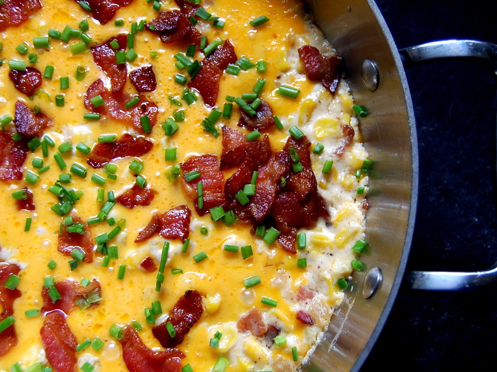 Cassie Craves Corn Bacon Cheddar Bake
