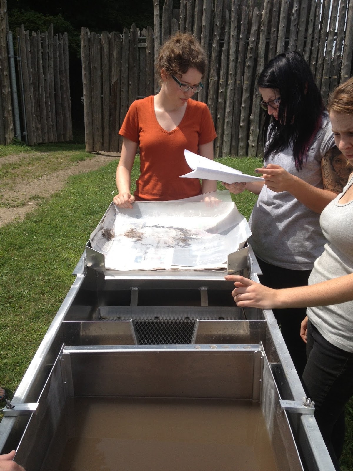 Sustainable Archaeology Flotation Machine in Action