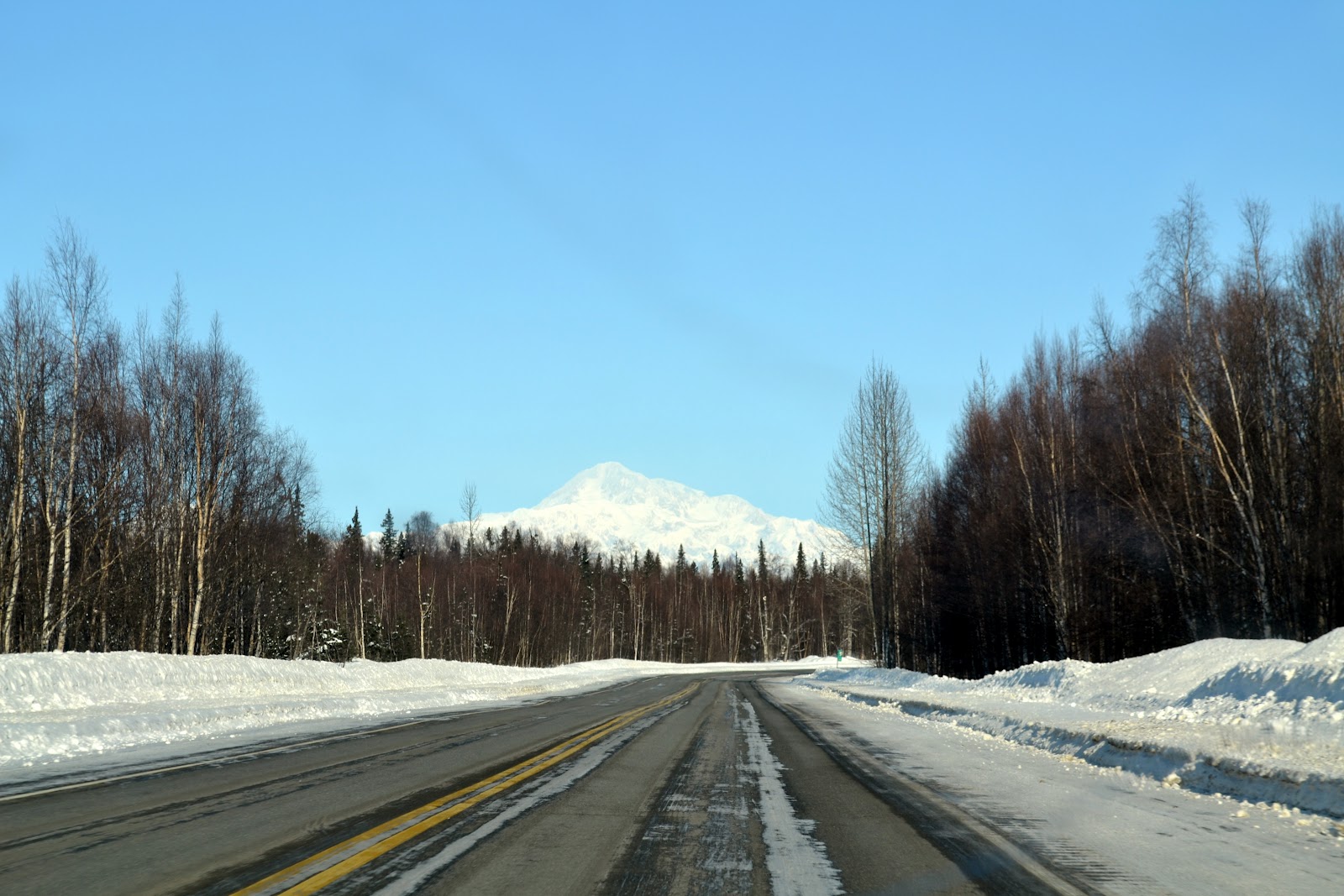 A Mountainous Journey Drive to Fairbanks, AK
