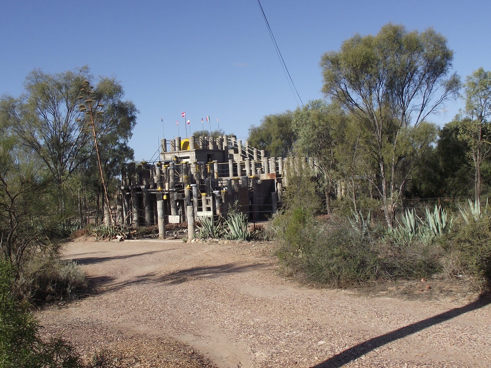 Barb and Darryl Gottago..... Lorne Station, Lightning Ridge NSW