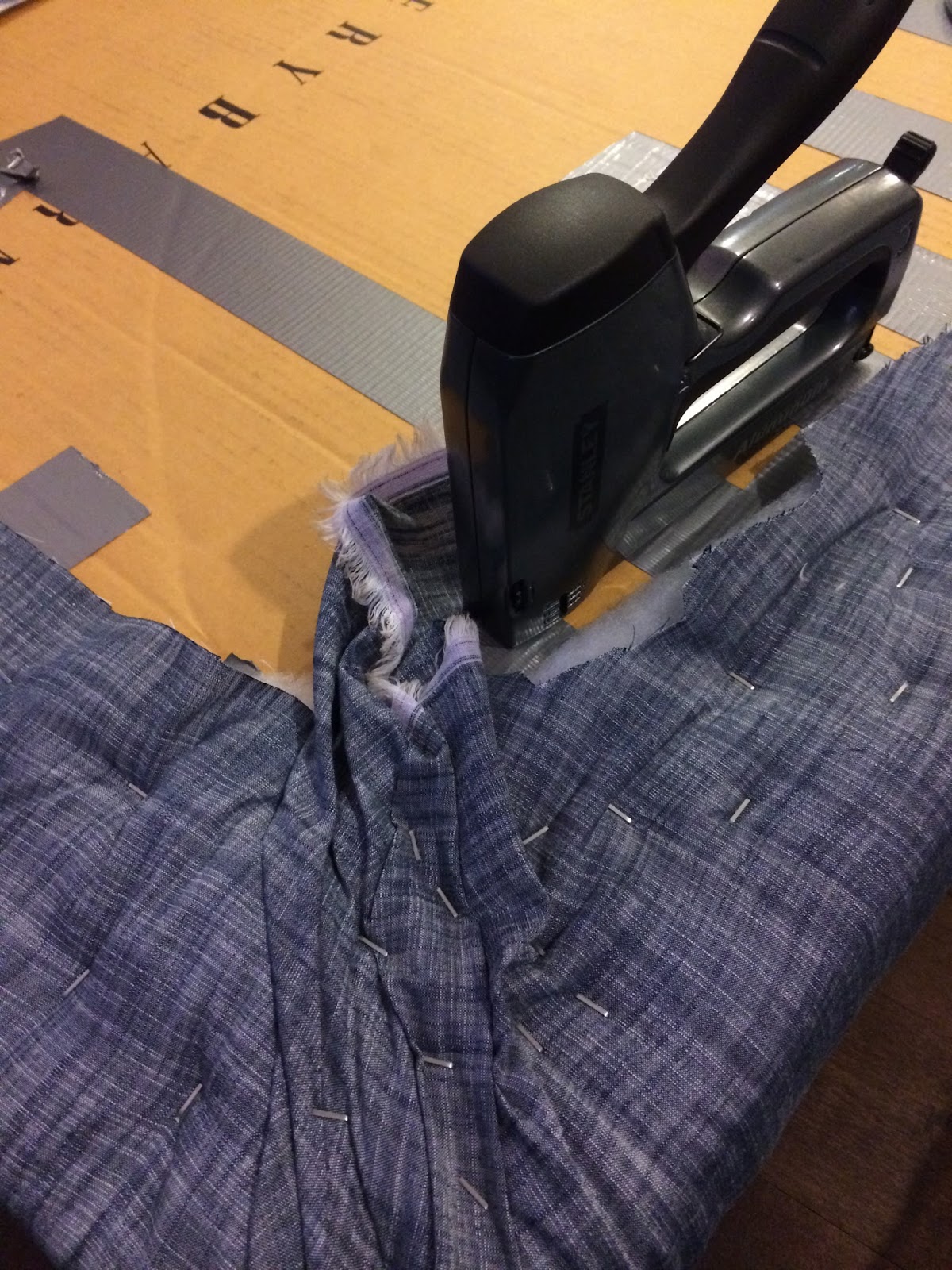 Decorating the Dorchester Way DIY Upholstered Headboard with Cardboard