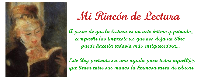 Mi rincón de lectura