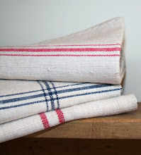 Antique linen tea-towels