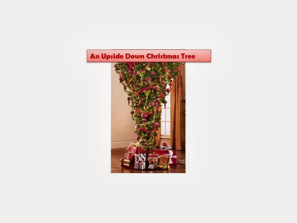 Upside Down Christmas Tree