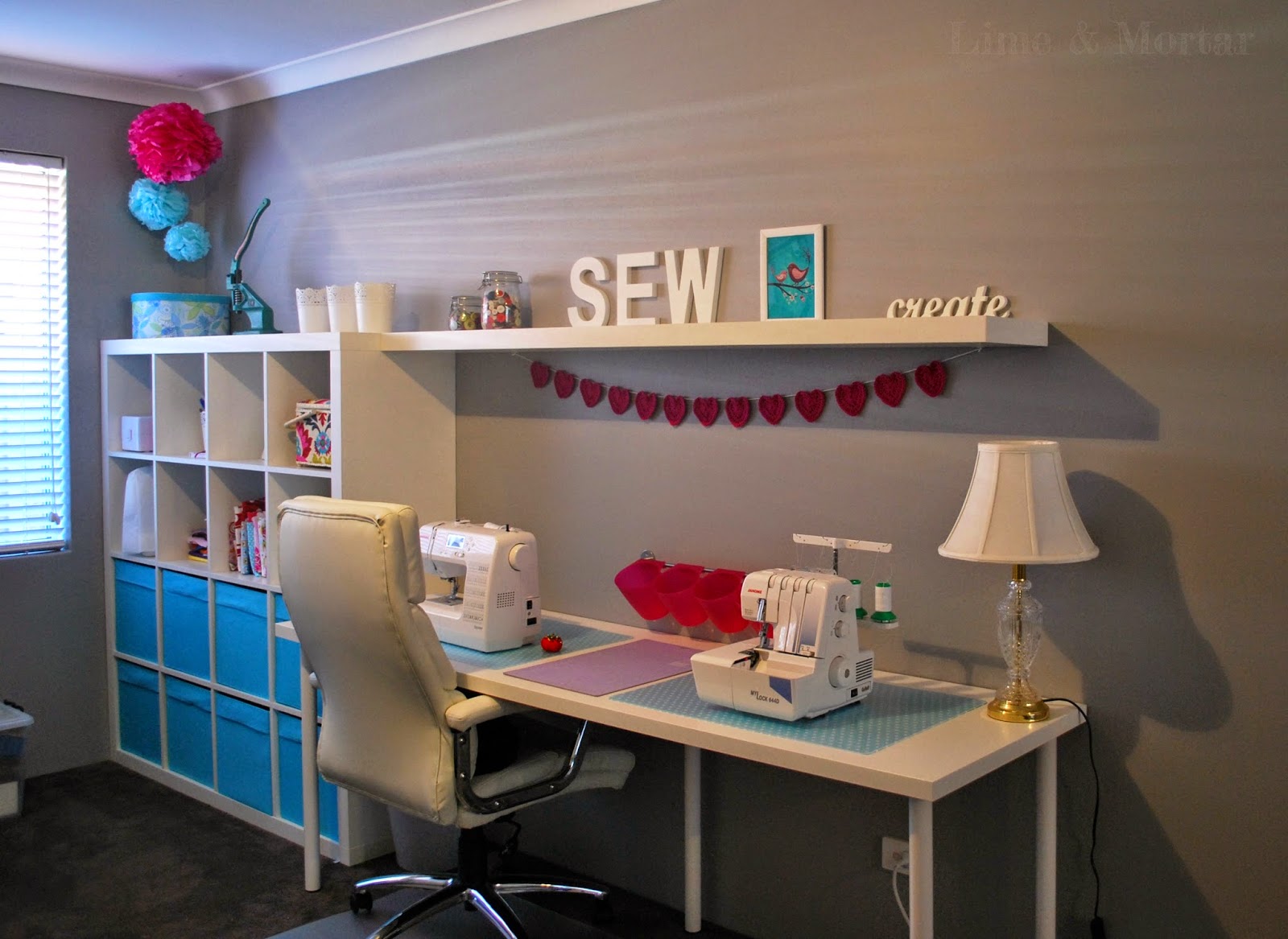 Lime & Mortar Reader's Room Sewing Room