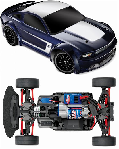 TRAXXAS Ford Mustang Boss 302 ELECTRICO 1/16 RTR (Click sobre la imagen para caracteristicas)