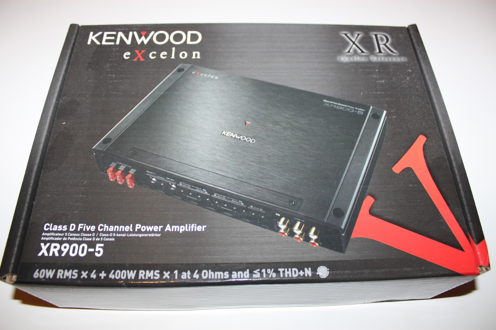 Stereowise Plus Kenwood Excelon XR9005 Class D 5 channel Amplifier Review