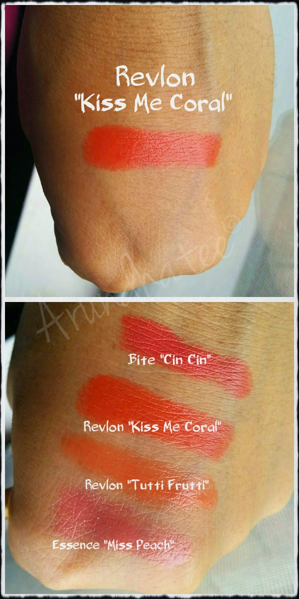Discovering me Revlon Super Lustrous Lipstick in "KISS ME CORAL"