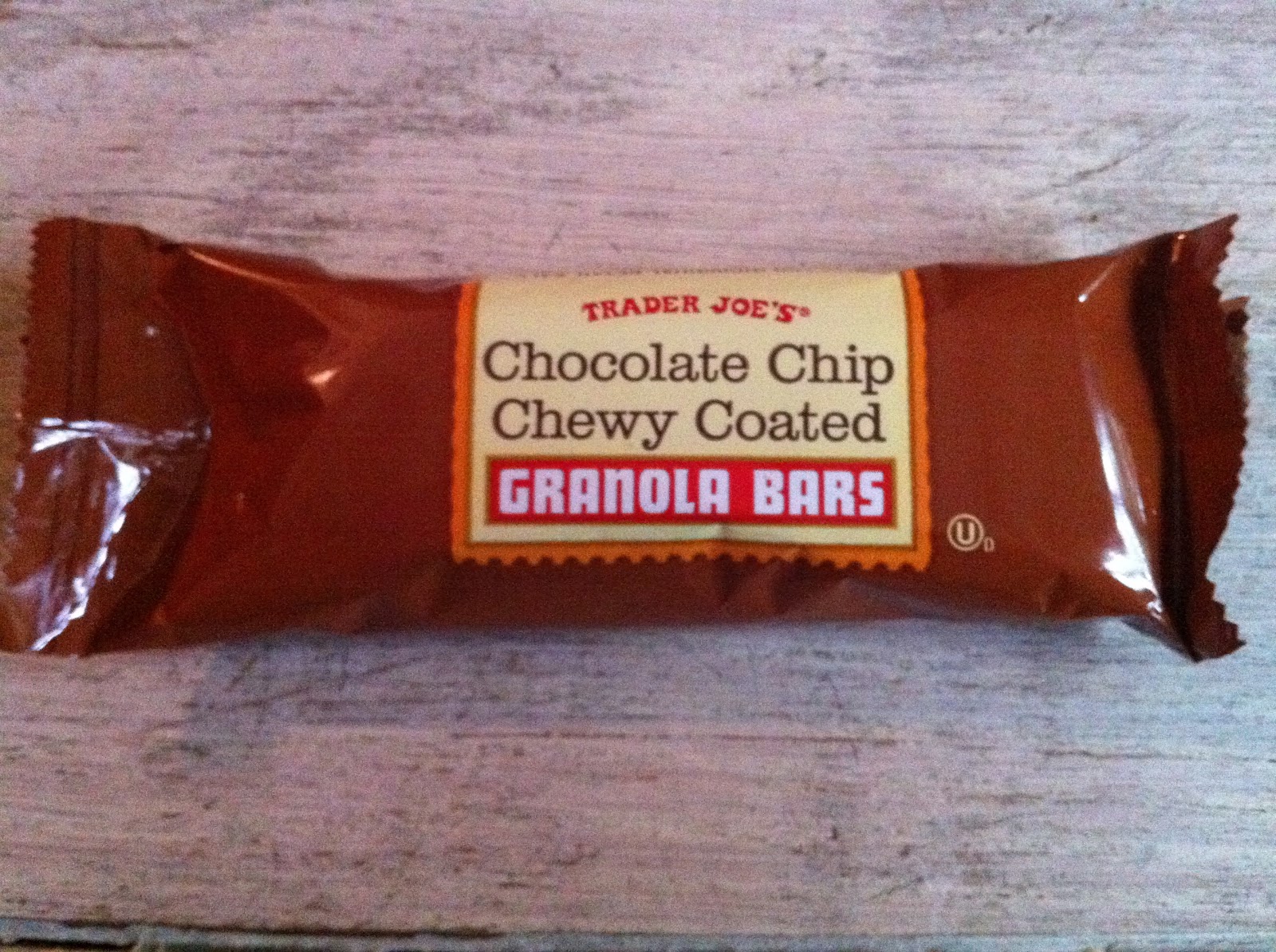 In Shape Out of Mind Chocolate Chip Chewy COATED Granola Bars