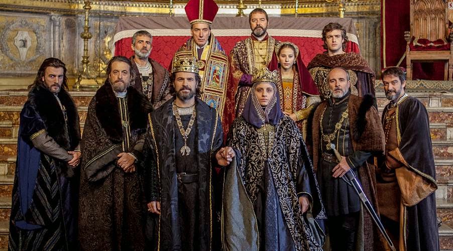 Reparto Tercera tempoada Isabel serie TVE