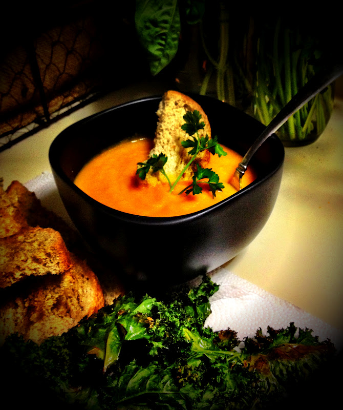 Vegan on a Mission FennelCarrot Daikon Vegan Soup