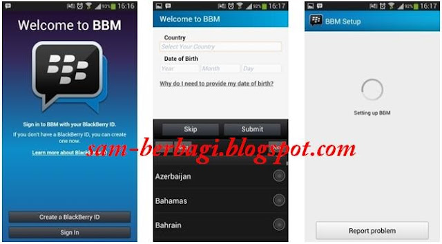 Blackberry messenger (BBM) for Android
