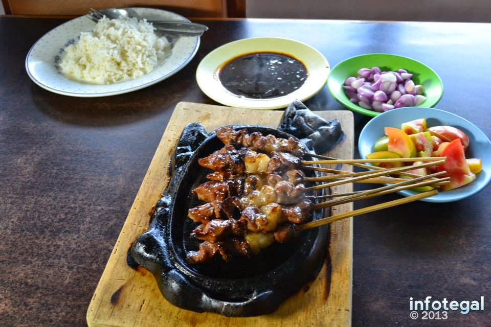 SATE KAMBING MUDA KHAS TEGAL WISATA TEGAL JaTeng