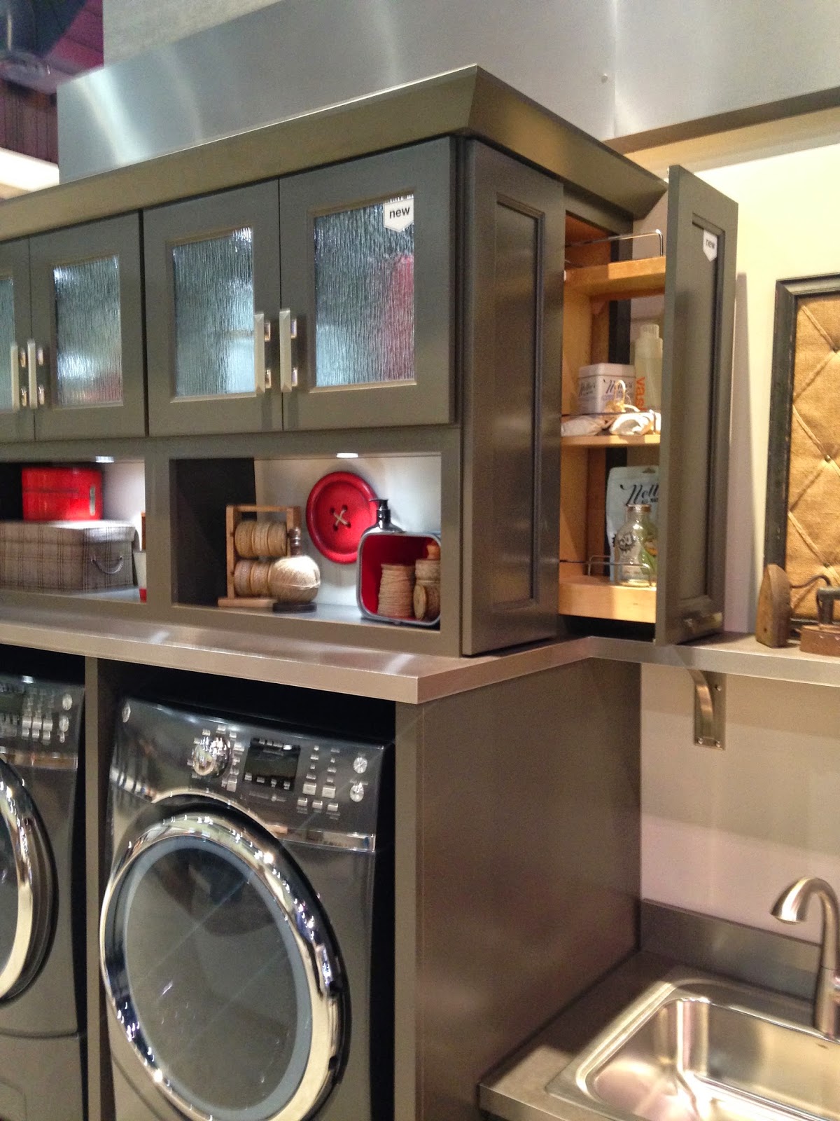 TheBuilderFix Some laundry center ideas from the International