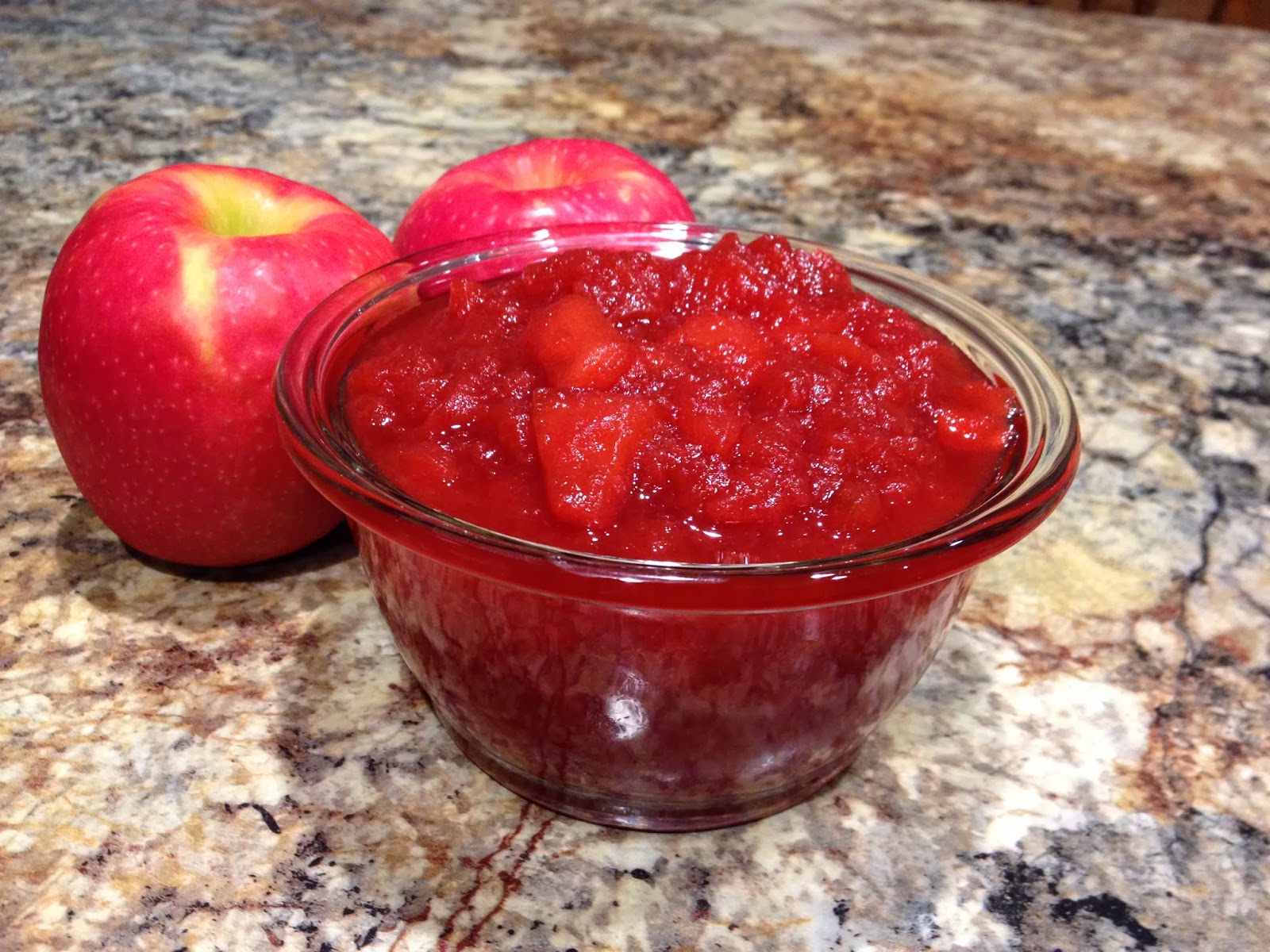 The Chocolate In My Life Red Hot Applesauce