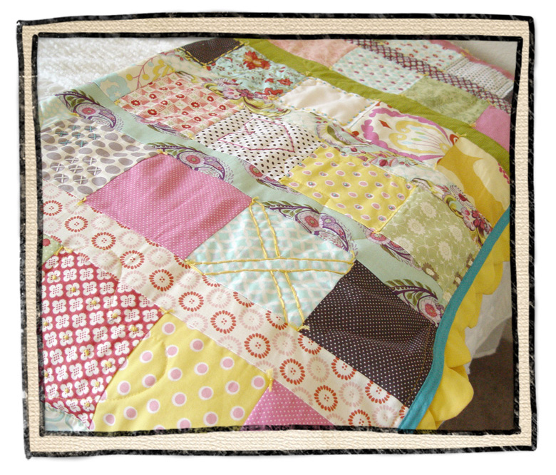 kiki creates a blanket for her.