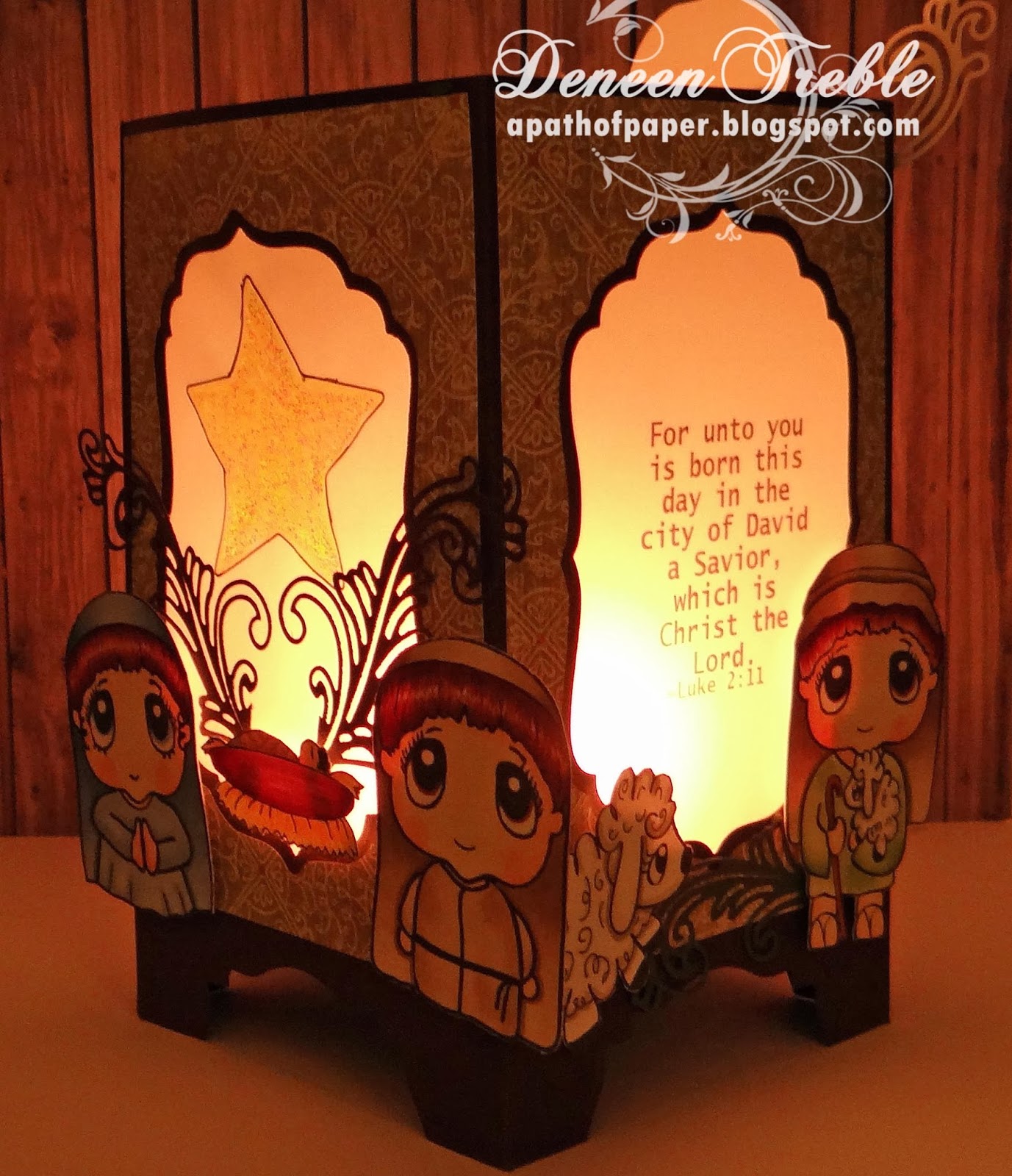 A Path of Paper Inspired Stamps Lantern with New Release Characters