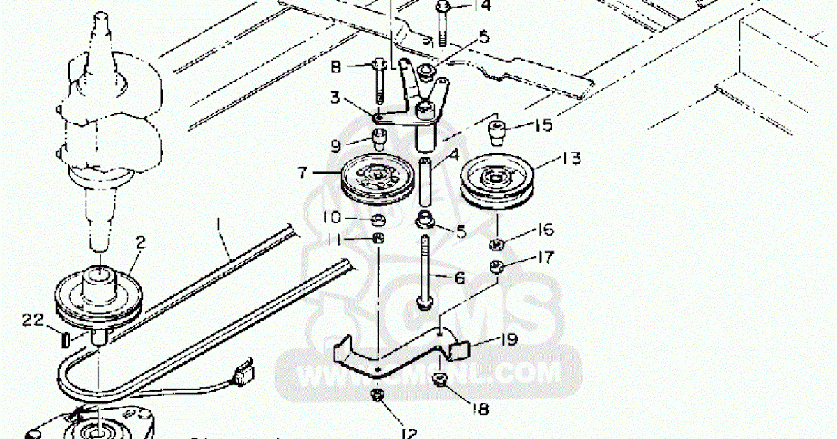 YamahaGenuineParts.com: YT6800 Drive Belt and PTO Belt yamaha breeze 125 wiring diagram 