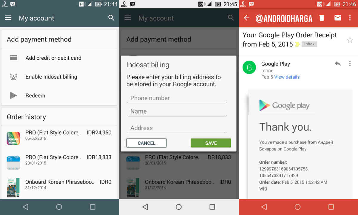 Cara Membeli Aplikasi & Game di Google Play Store Pakai Pulsa Indosat untuk ASUS Zenfone 6 Cara Membeli Aplikasi & Game di Google Play Store Pakai Pulsa Indosat untuk Zenfone 6