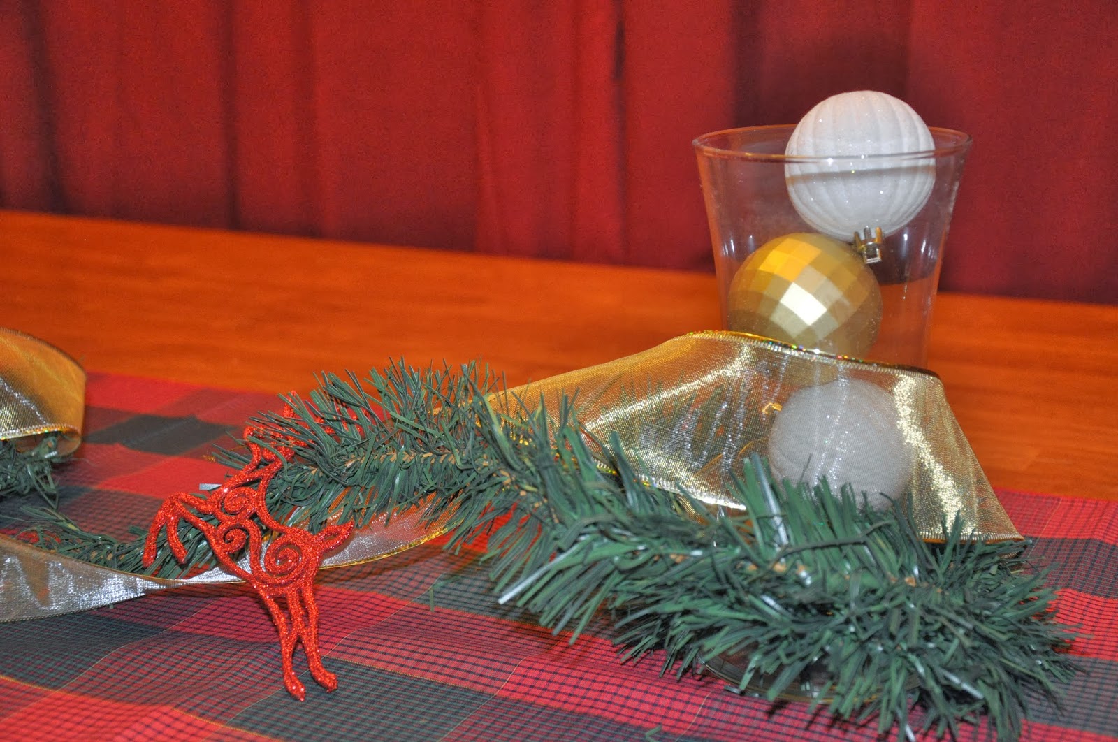 Not Fancy, Just Life Thrifted/Dollar Store Centerpiece (Day 13)