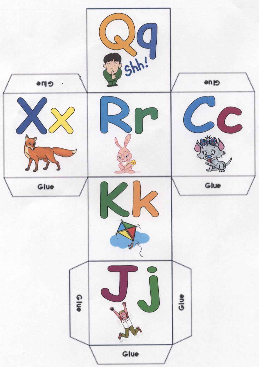 LETTER DICES GAME learningenglishesl