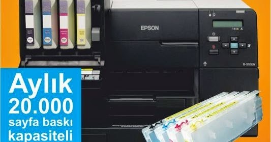 FOR EPSON B510DN Ve Uyumlu XL KOLAY DOLAN KARTUSLAR MINI MATBAA