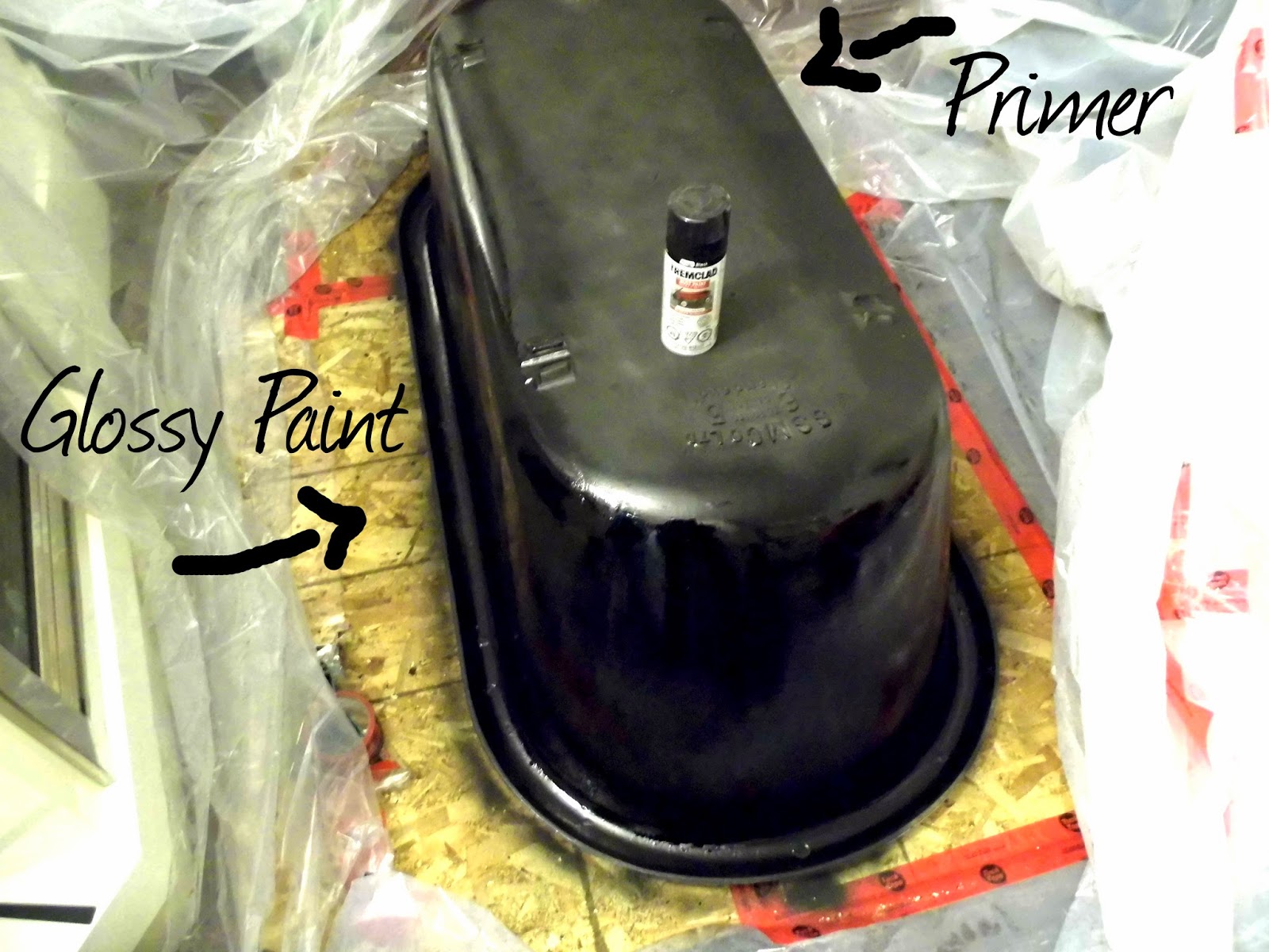 Fresh Coat of Paint How to Paint a Clawfoot Tub