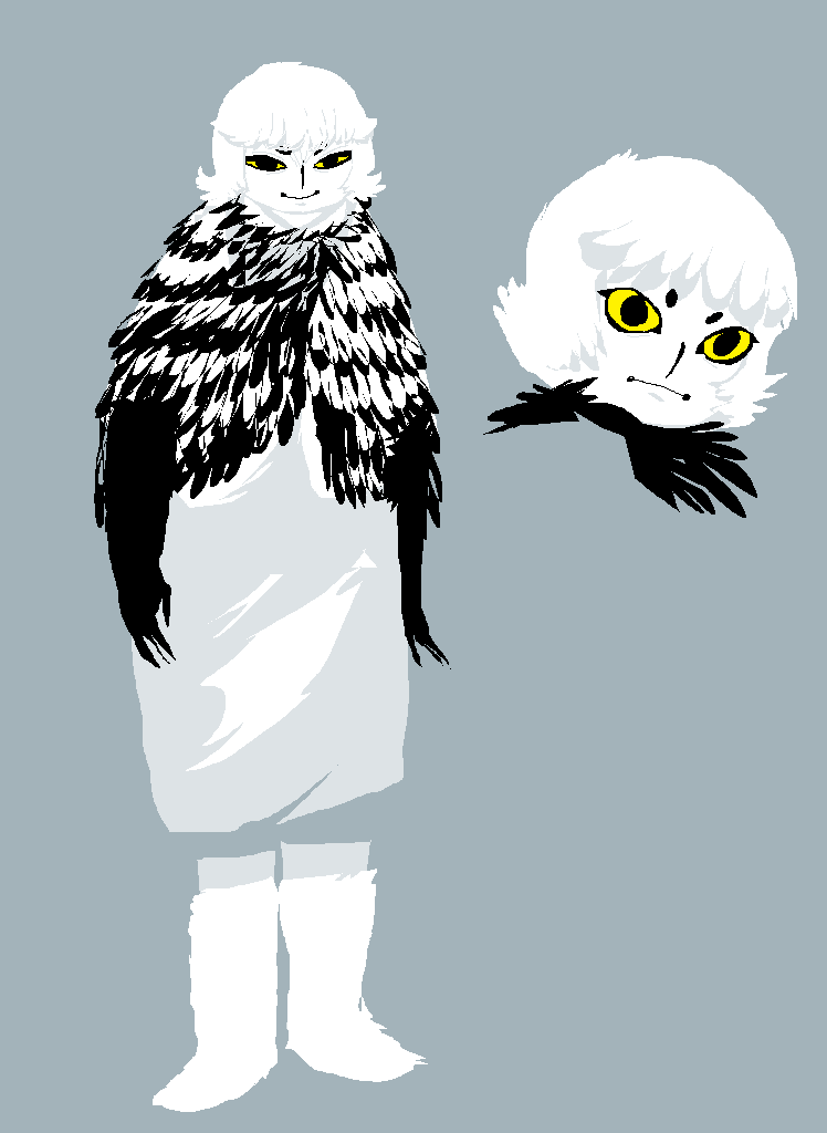 Bizarre Universe mostly owl people