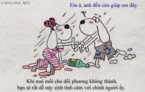 Tranh vui tình yêu: Những tình huống dễ nảy sinh tình cảm - Hình 5 Tranh vui tình yêu: Những tình huống dễ nảy sinh tình cảm - Hình 5