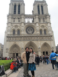 Paris France Notre Dame Cathedral