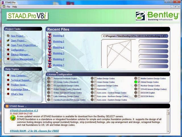 Bentley staad pro v8i free download
