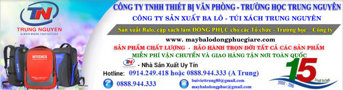 công ty may cặp học sinh  mầm non. May Balo – Túi xách – Đồng Phục giá rẻ nhất chỉ 65K.