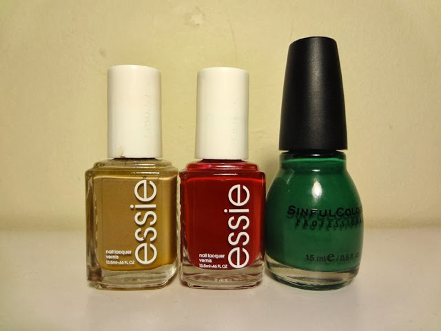 Essie Case Study, Essie A List, Sinful Colors Envy, nail polish