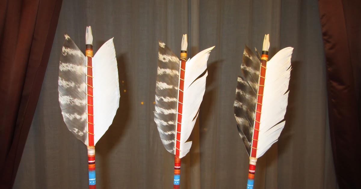 La flecha de madera: Emplumando flechas