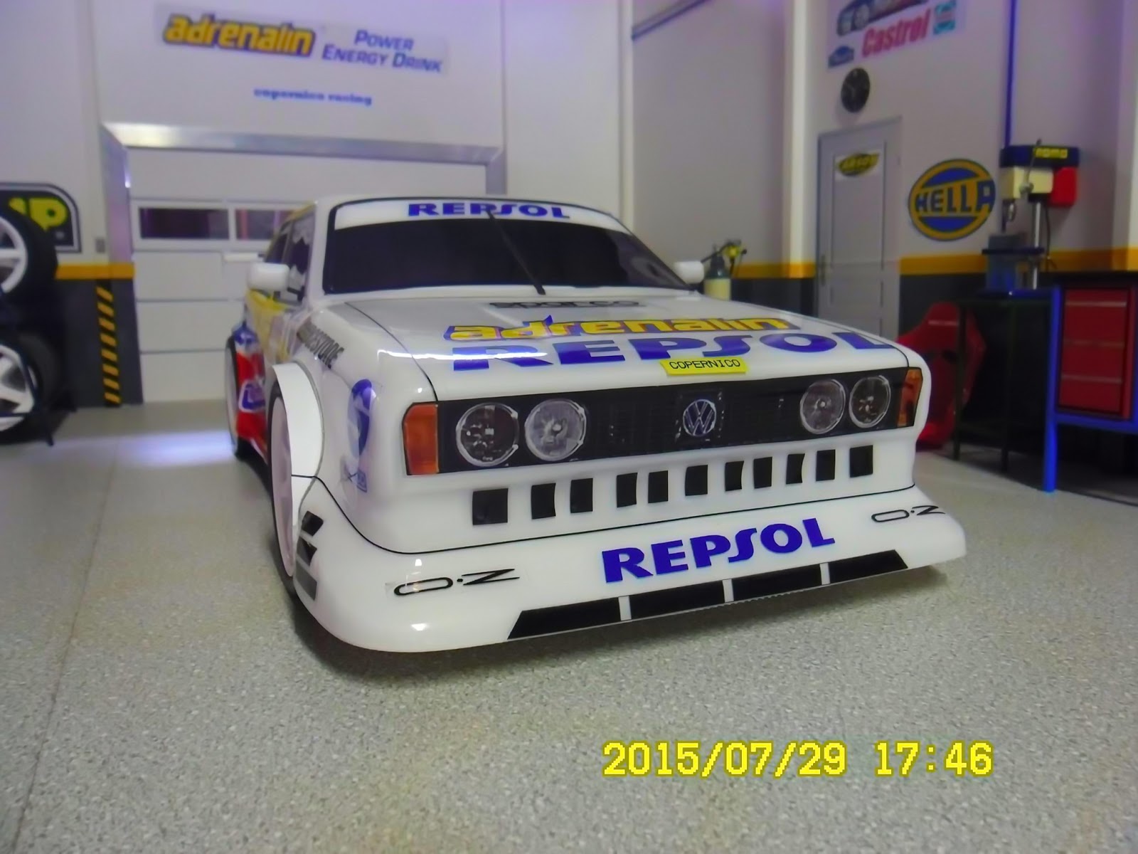 Vip Rc Body Vw Scirocco Mk1 Berg Cup