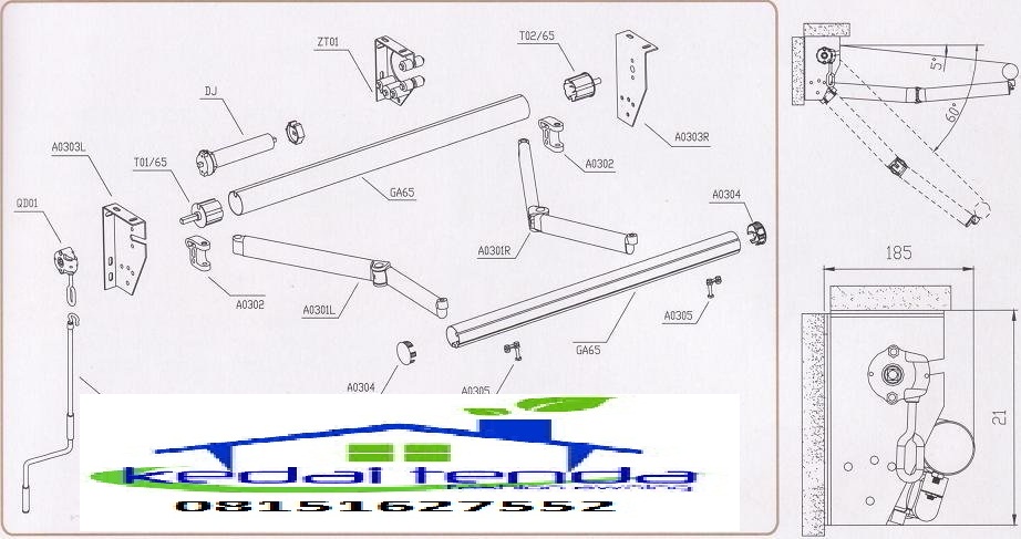 Parts Diagram (08151627552) .