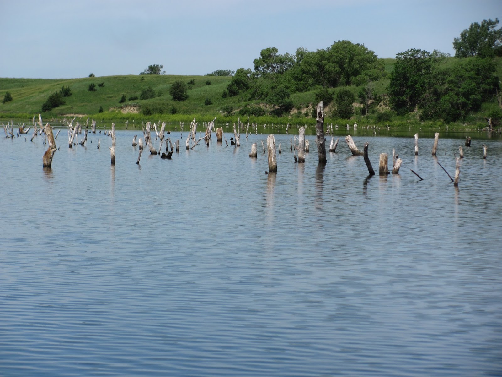 Kayaking the Lakes of South Dakota Lake Menno late spring 2013