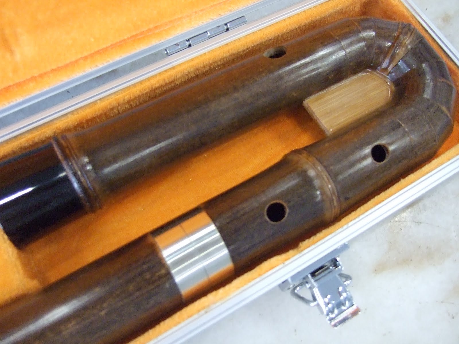 Chinese Musical Instruments Blog U double bass flute by Xie Bin