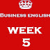 business english tydzień 5