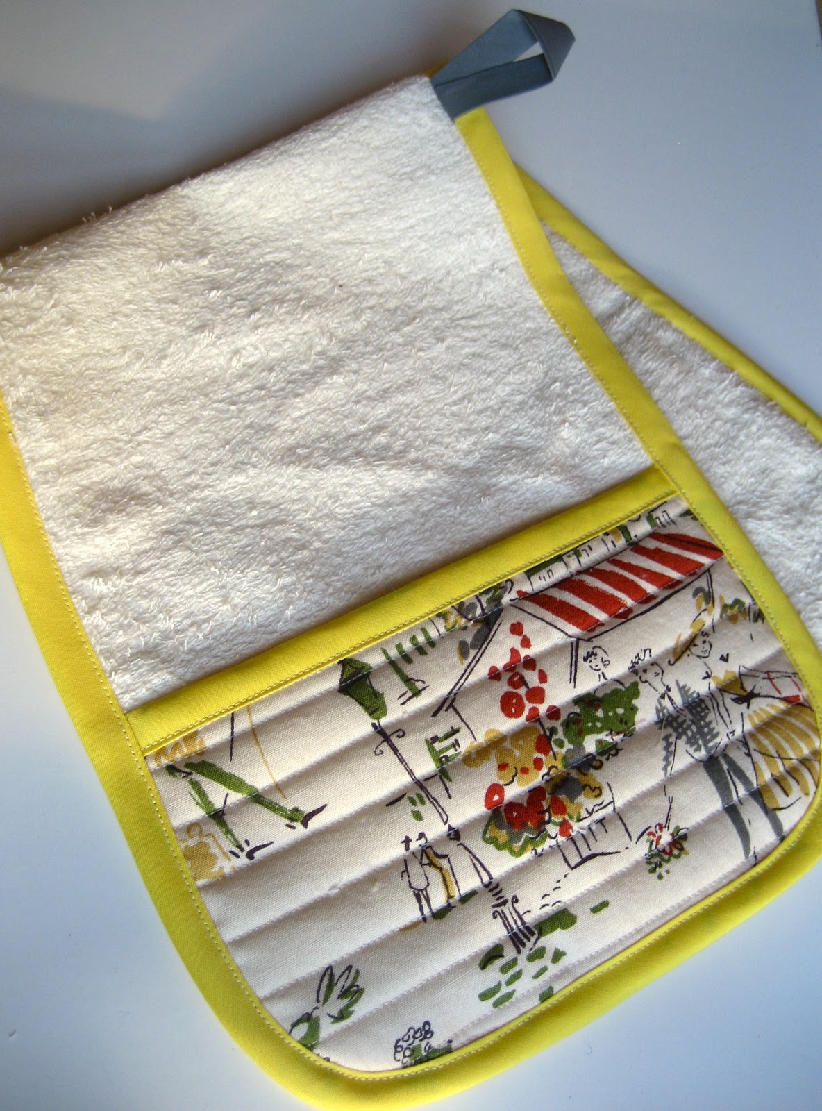 a little gray Double Potholder Tutorial