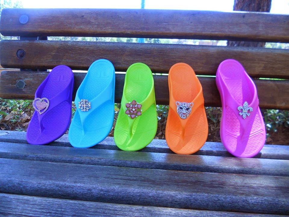 AZ Flip Flops Rhinestone shoe clips
