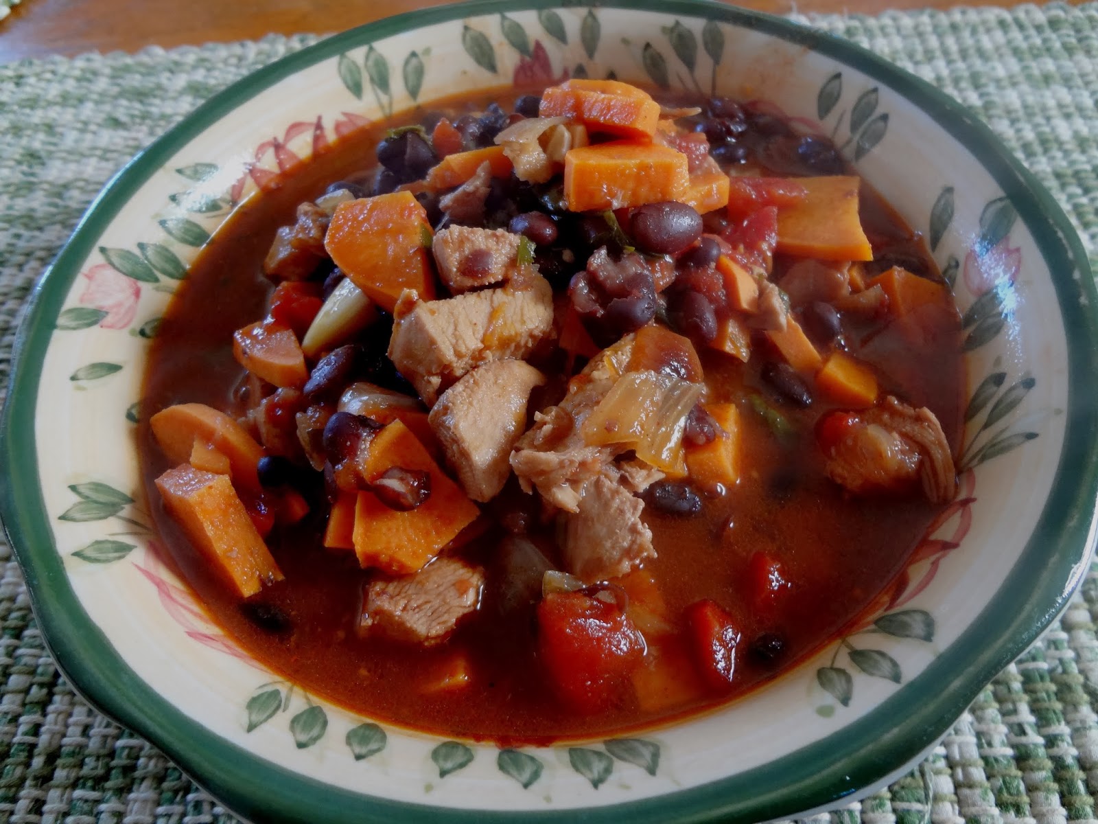 Always Learning Sweet Potato Chicken Chili